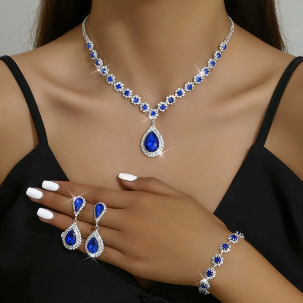 Fashion Bridal Jewelry Three-piece Set