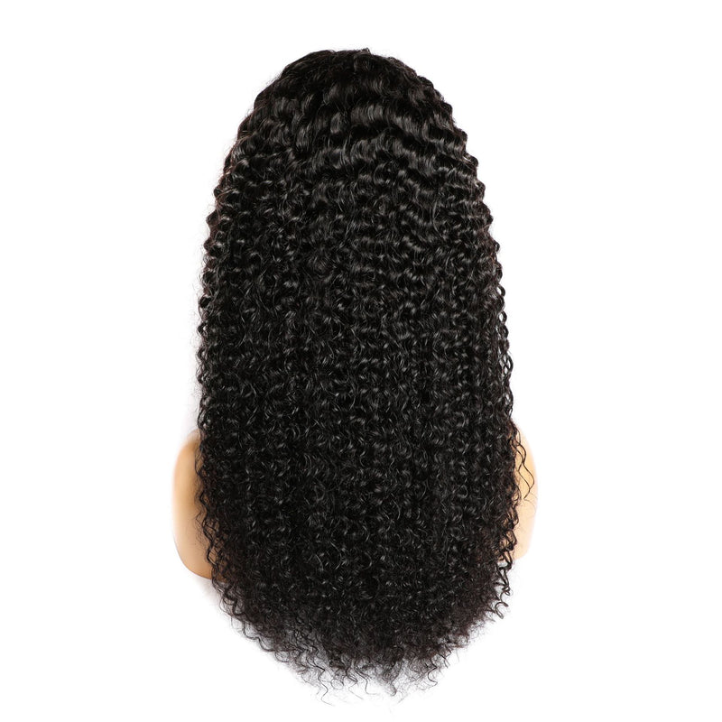 Curly Human Hair Wig Lace