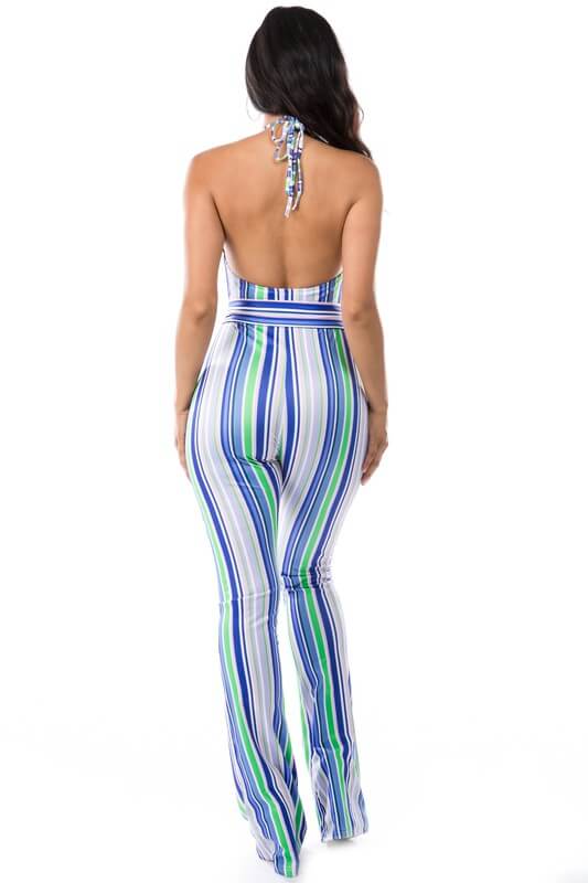 MULTI STRIP JUMPSUIT