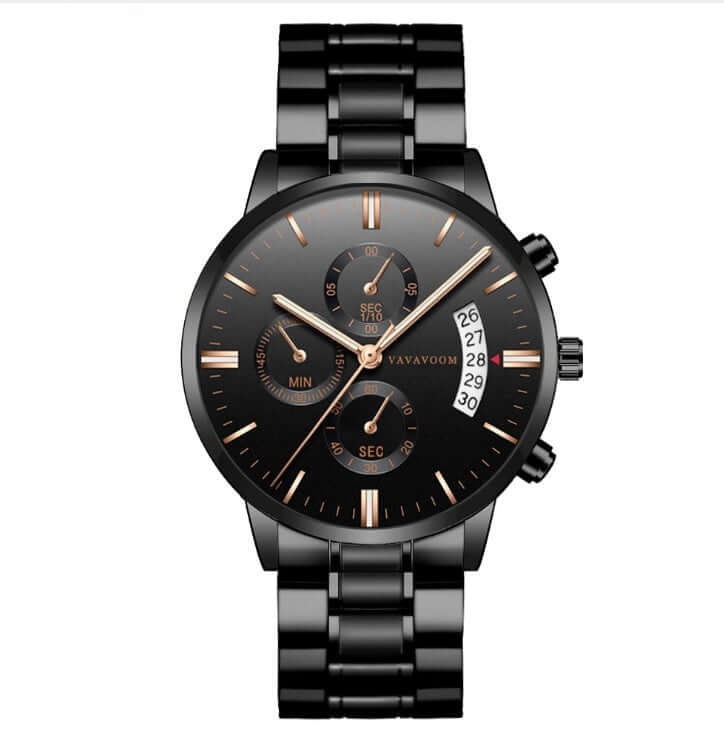 Men's Stainless Steel Business Watches - VA VA VOOM