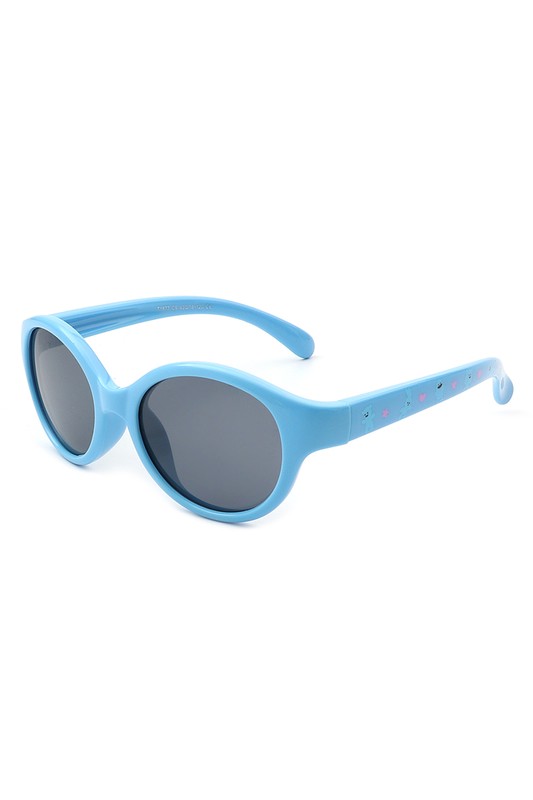 Kids Round Cat Eye Polarized Sunglasses