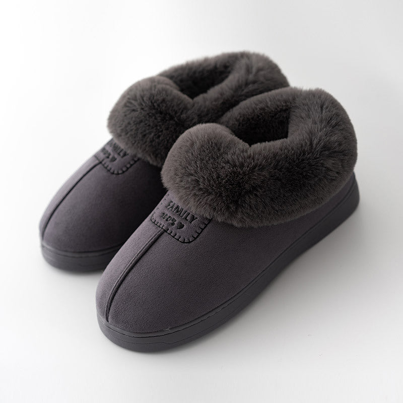 Unisex Plush cotton slippers