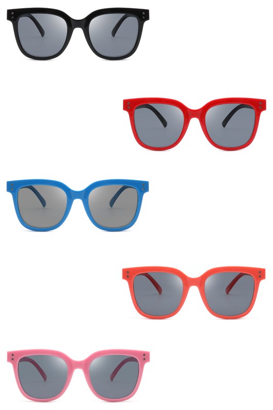 Square Polarized Kids Sunglasses