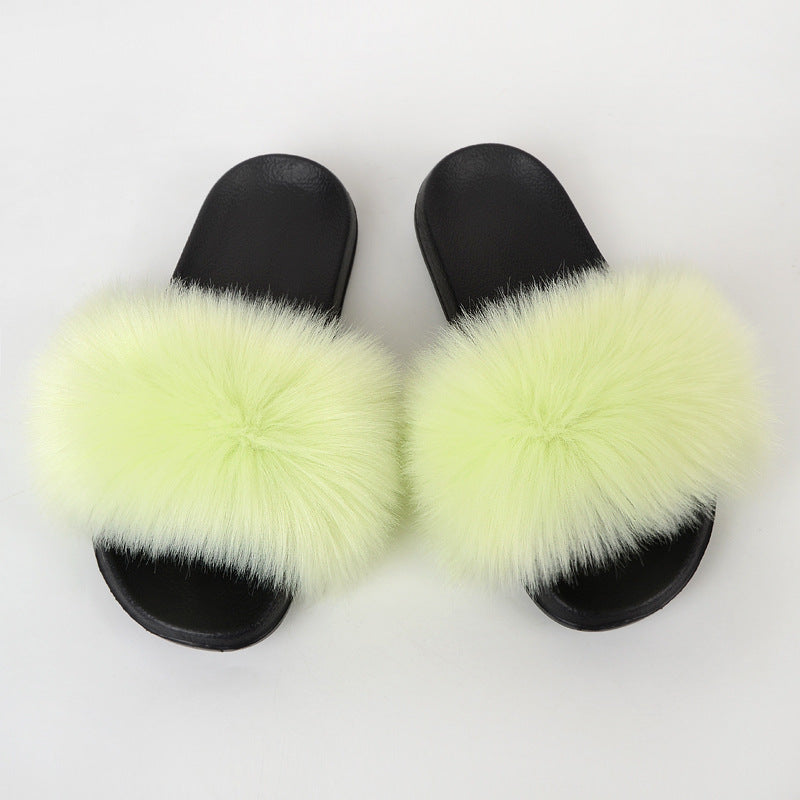 Women's Fur Plush Slippers