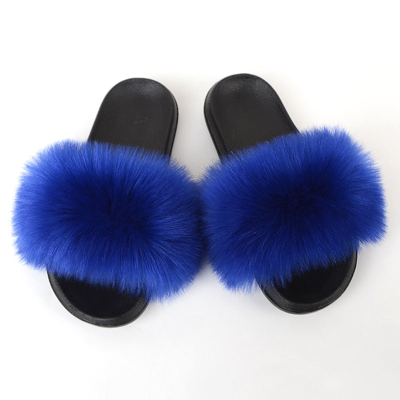 Women's Fur Plush Slippers