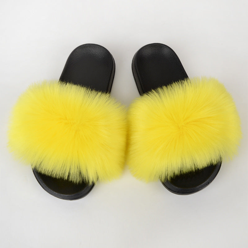 Women's Fur Plush Slippers