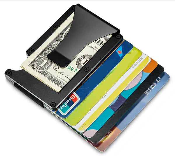 Mens Blocking Slim Money/ Credit Clip Wallet