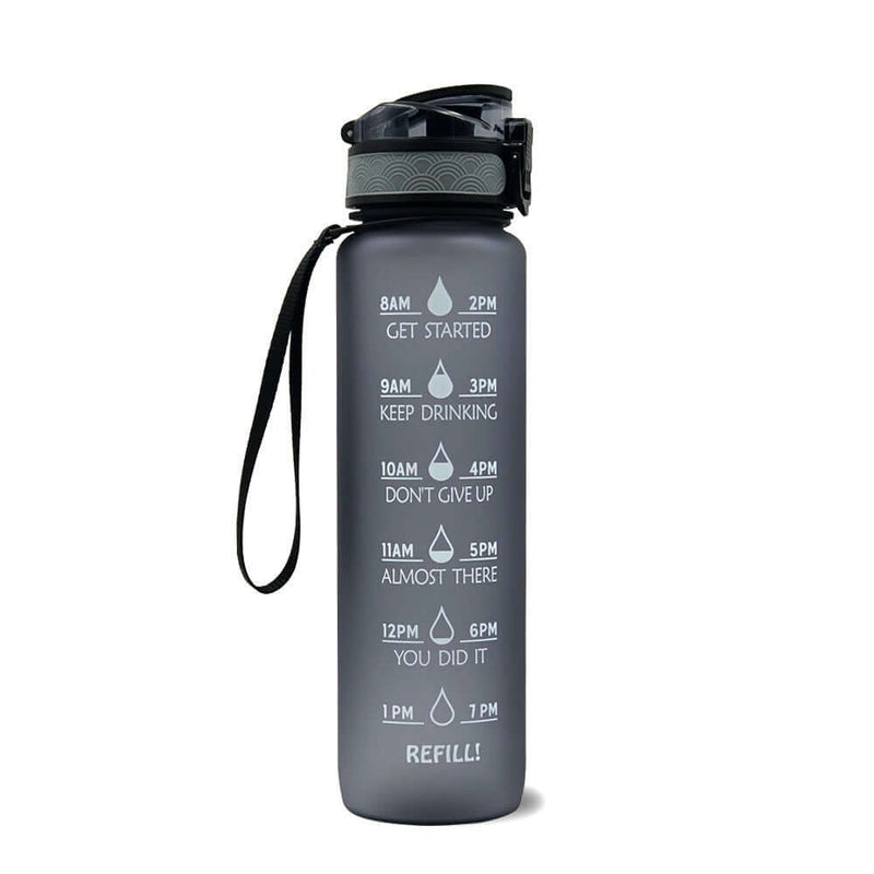 1L Motivational Sports fitness water Bottle