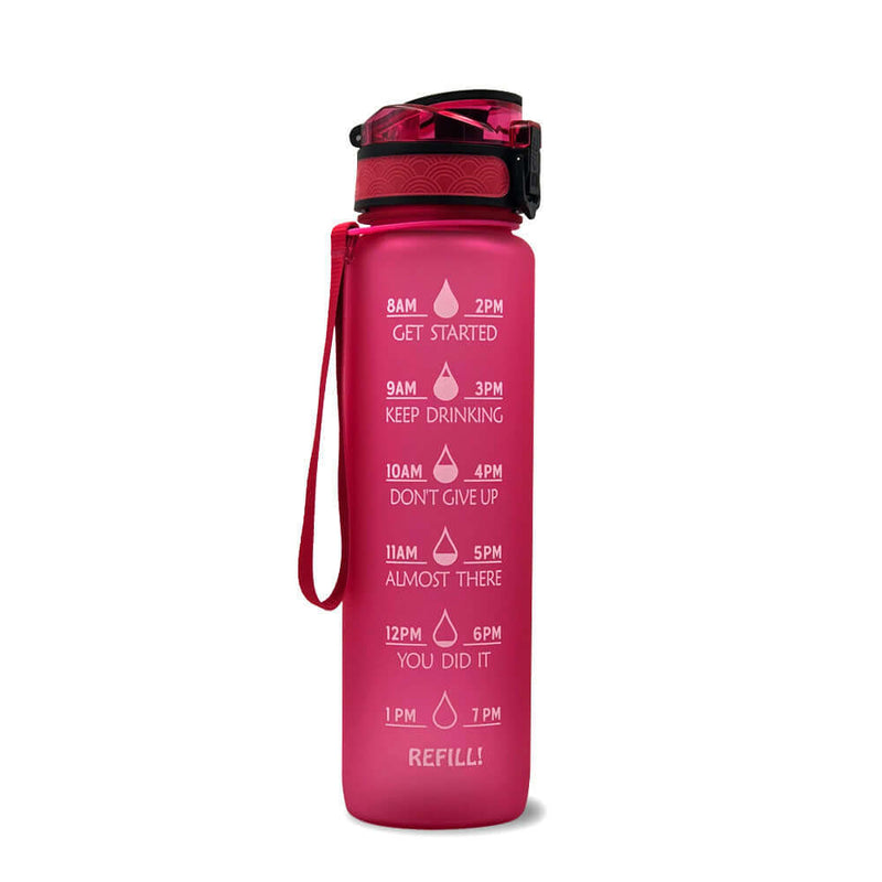 1L Motivational Sports fitness water Bottle