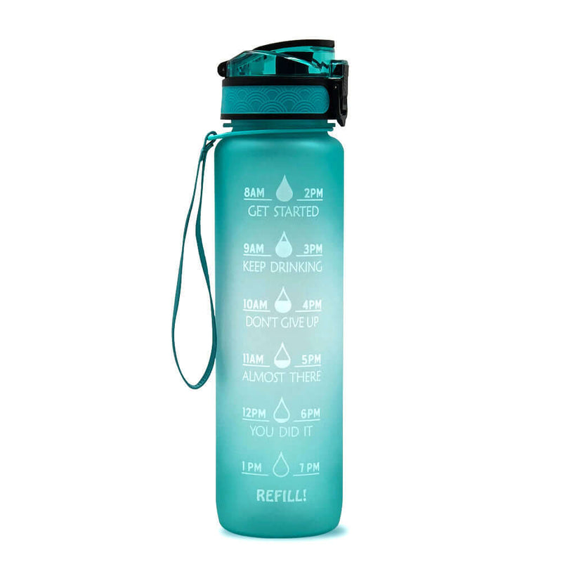 1L Motivational Sports fitness water Bottle