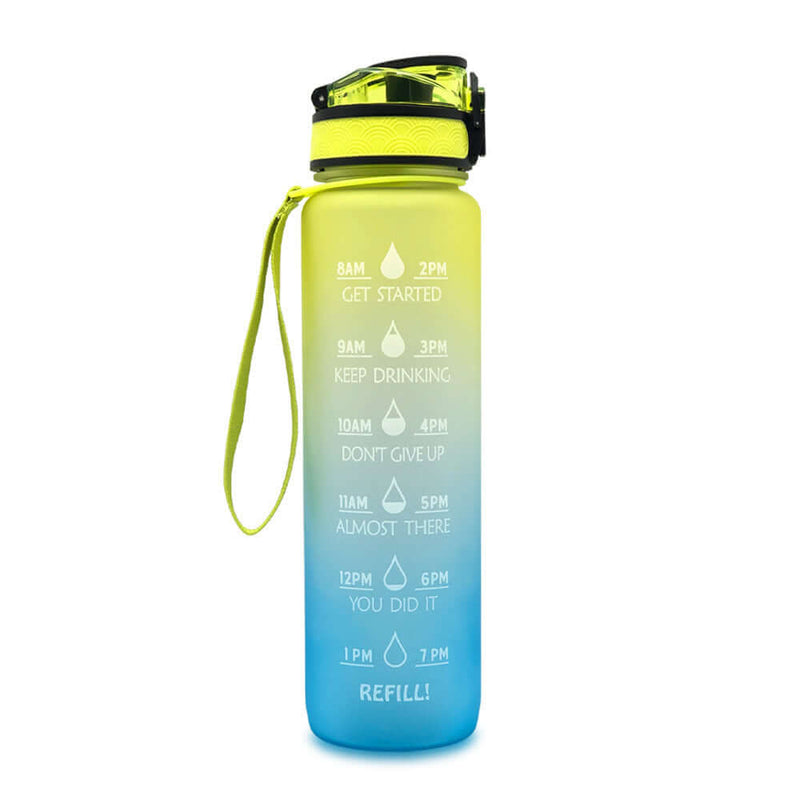 1L Motivational Sports fitness water Bottle