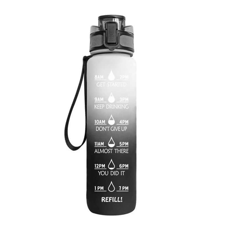 1L Motivational Sports fitness water Bottle