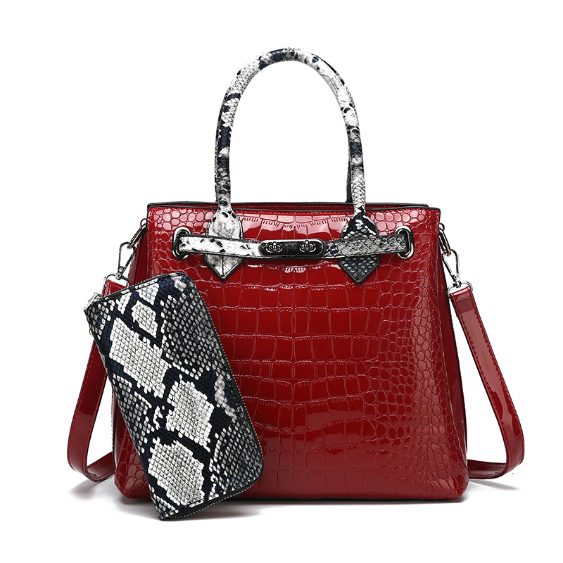 Ladies Alligator Style Handbag