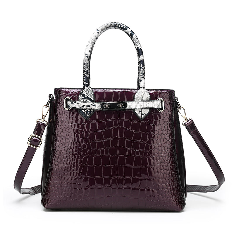 Ladies Alligator Style Handbag