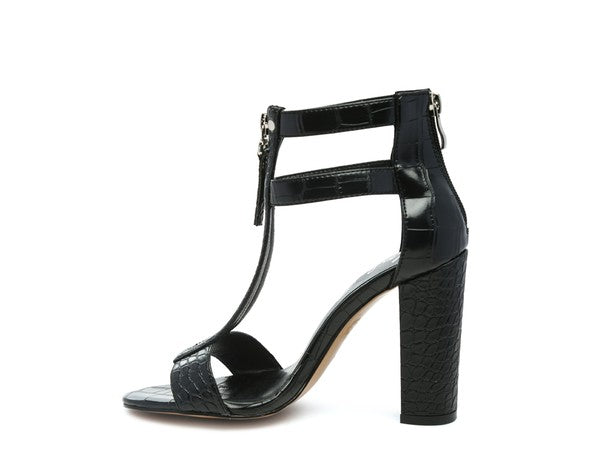 FELICITY Zip Up Croc  Sandals