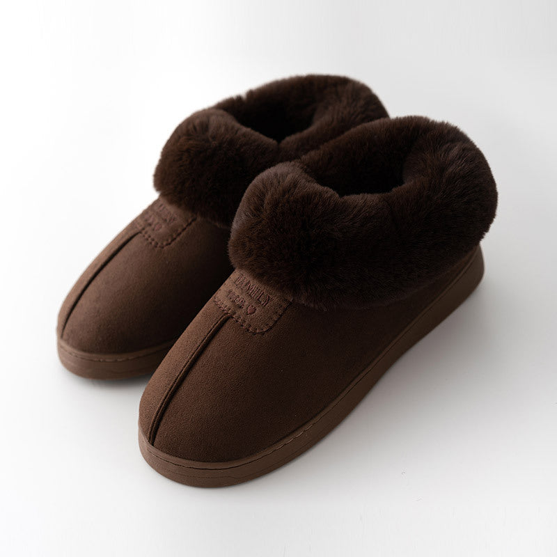 Unisex Plush cotton slippers