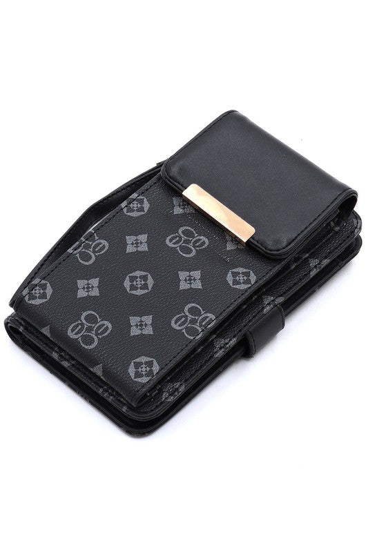 CM Monogram Wallet Crossbody Cell Phone Case