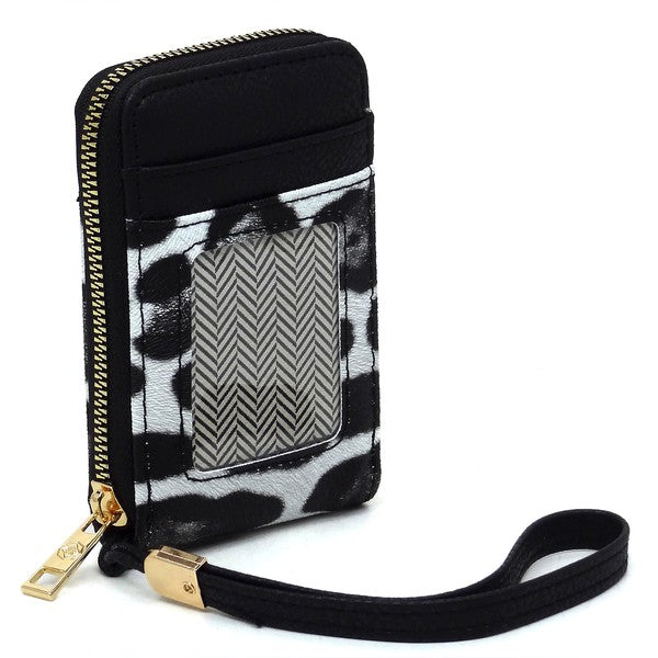 Fashion Accordion Card Holder Wallet Wristlet