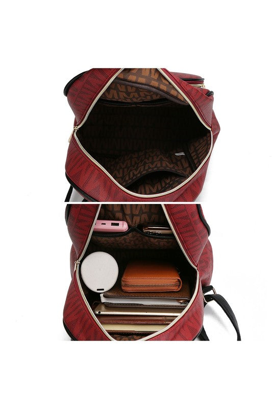 MKF Collection Fanny Signature Backpack by Mia K