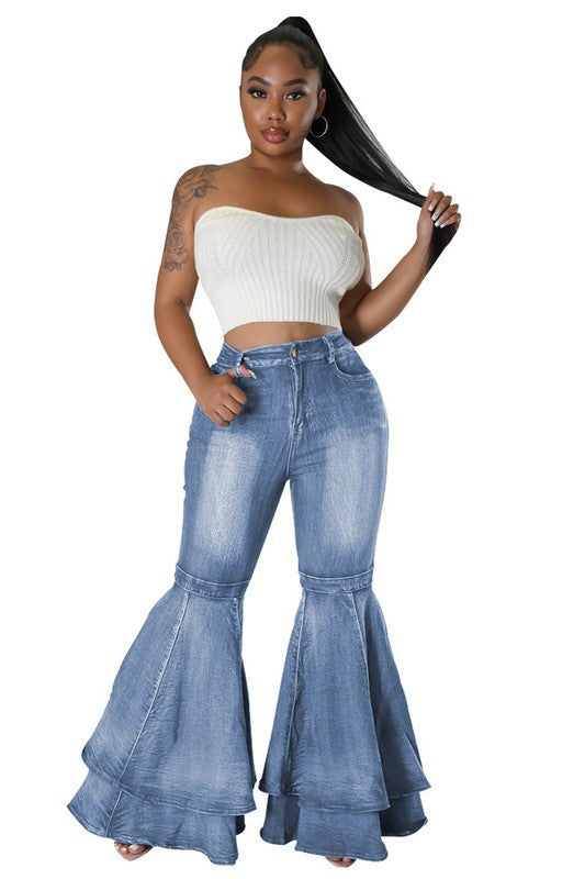 SEXY FASHION STYLE DENIM PANTS