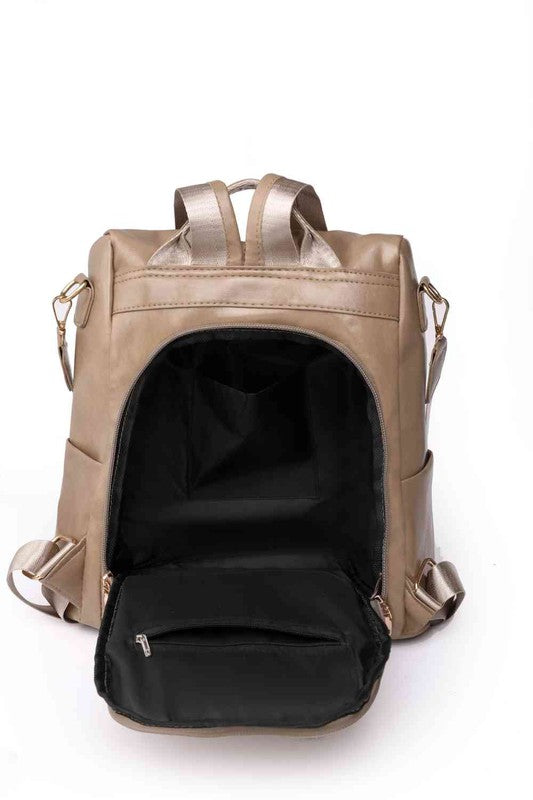 Marcy Zipper Pocket Backpack