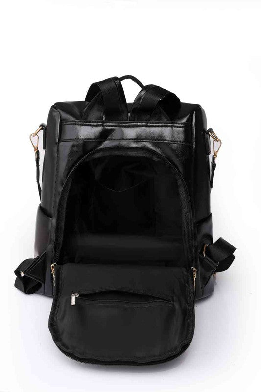 Marcy Zipper Pocket Backpack