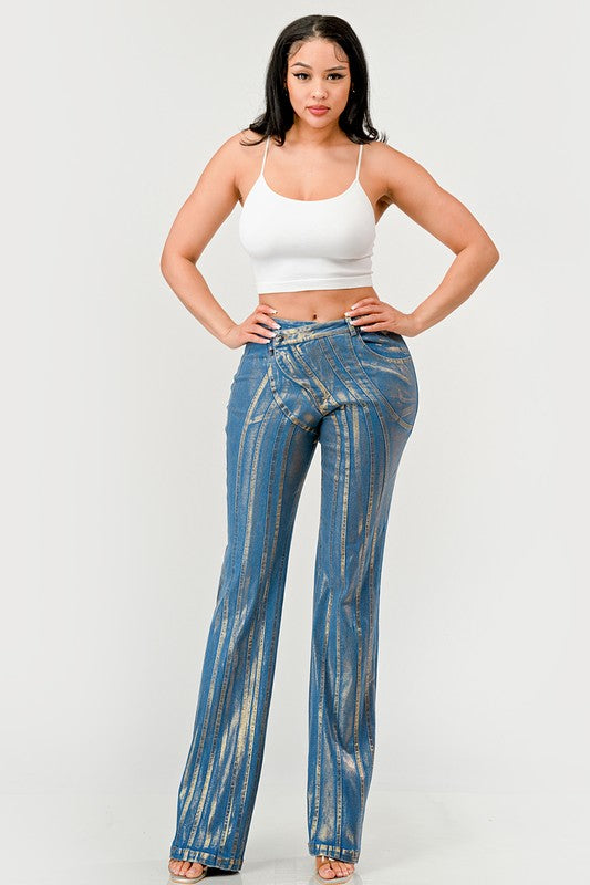 Riviera Glamour Flared Jeans