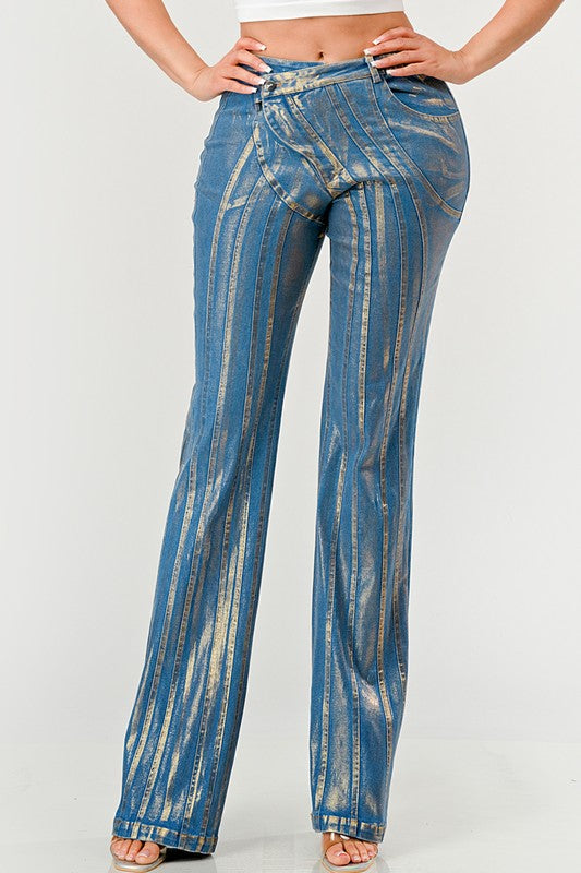 Riviera Glamour Flared Jeans