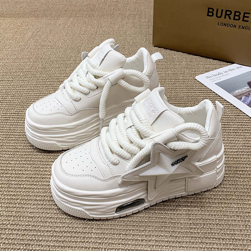 Women's Fashion Platform Star Sneakers