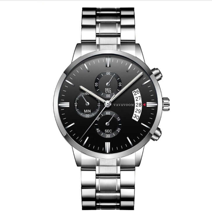 Men's Stainless Steel Business Watches - VA VA VOOM