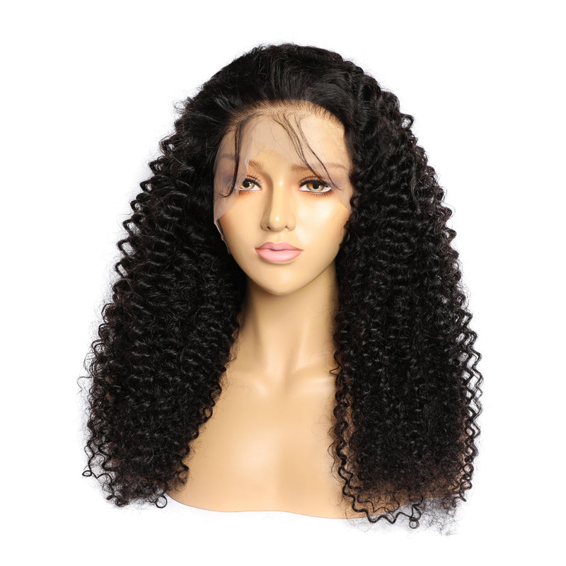 Curly Human Hair Wig Lace