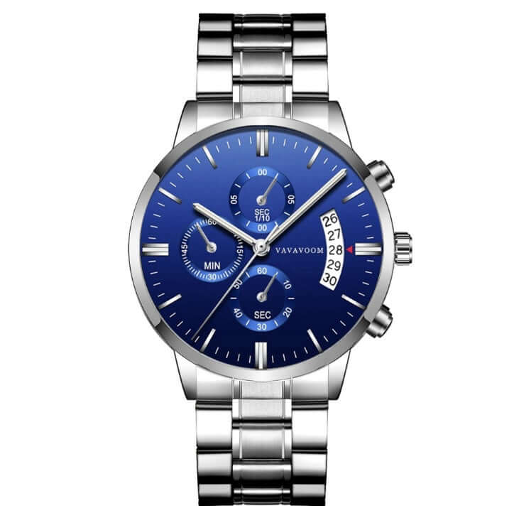 Men's Stainless Steel Business Watches - VA VA VOOM