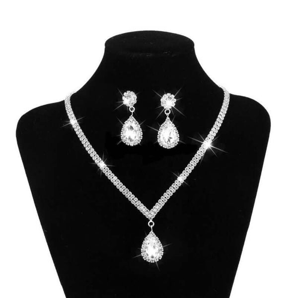 Crystal Bridal jewelry set