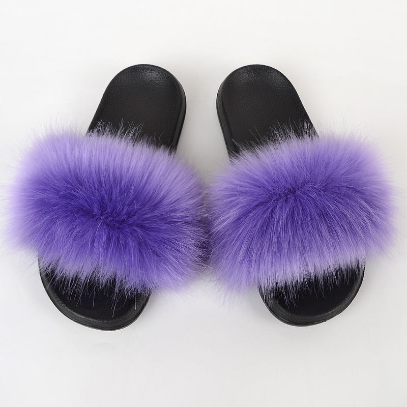 Women's Fur Plush Slippers