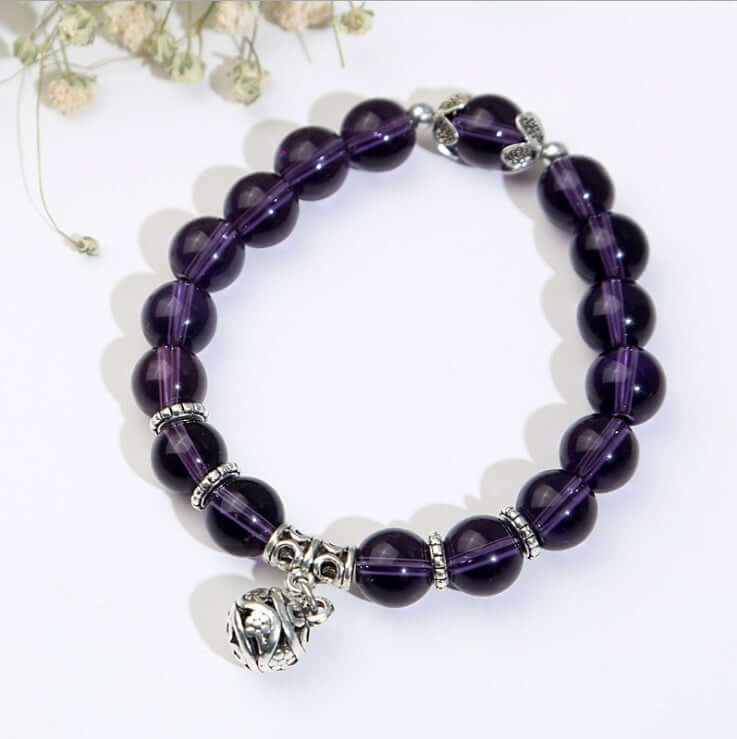 Women's stainless steel vintage cat eye bracelet