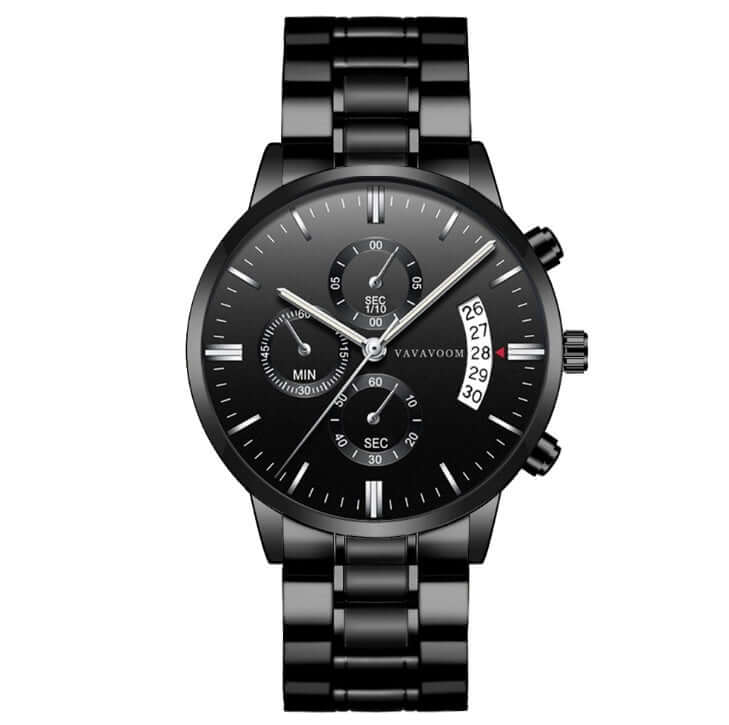 Men's Stainless Steel Business Watches - VA VA VOOM