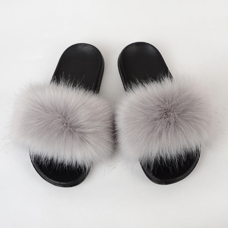 Women's Fur Plush Slippers