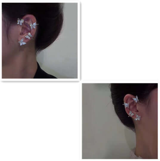 Fashion Earring Butterfly Ear Clip