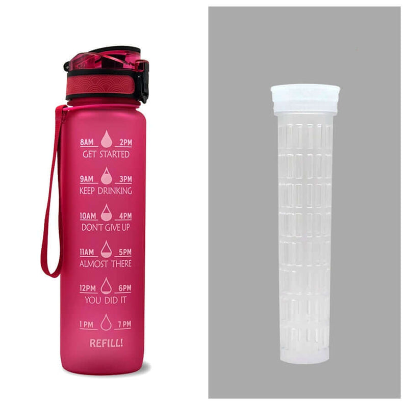 1L Motivational Sports fitness water Bottle