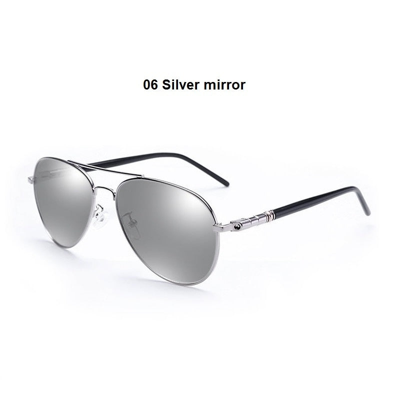Luxury Men's Polarized Pilot Sunglasses