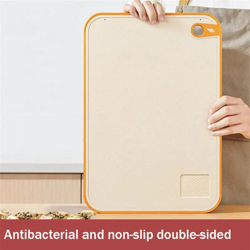 Wheat Straw Double-Sided Antibacterial Cutting Board