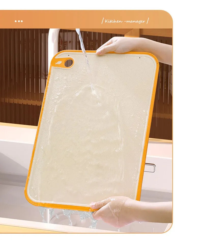 Wheat Straw Double-Sided Antibacterial Cutting Board