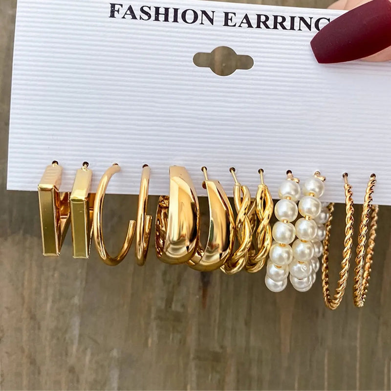 12 pair Earring Piece Sets