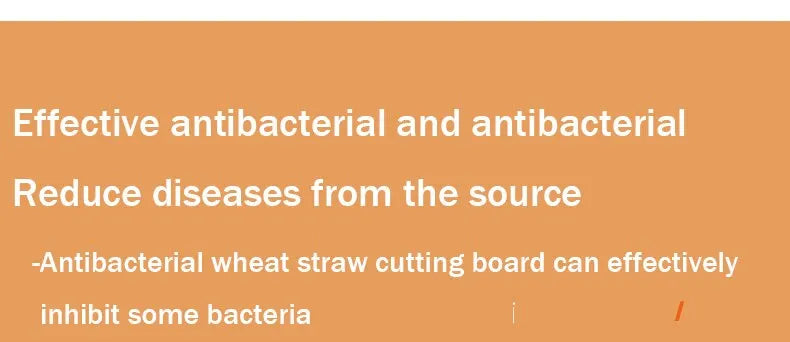 Wheat Straw Double-Sided Antibacterial Cutting Board