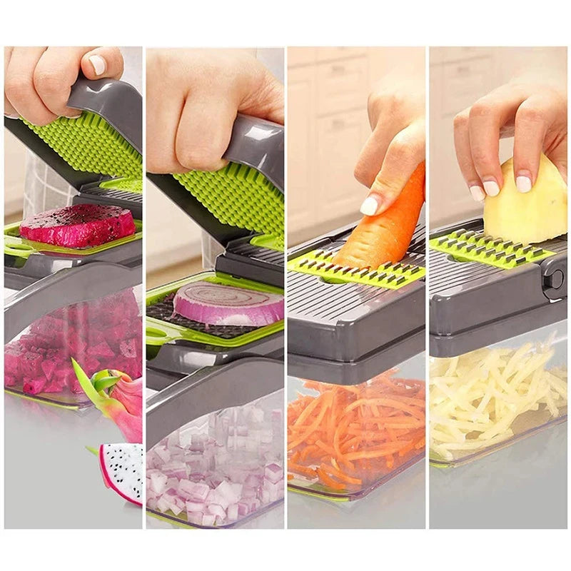 New 16 in 1 Multifunctional Vegetable Chopper