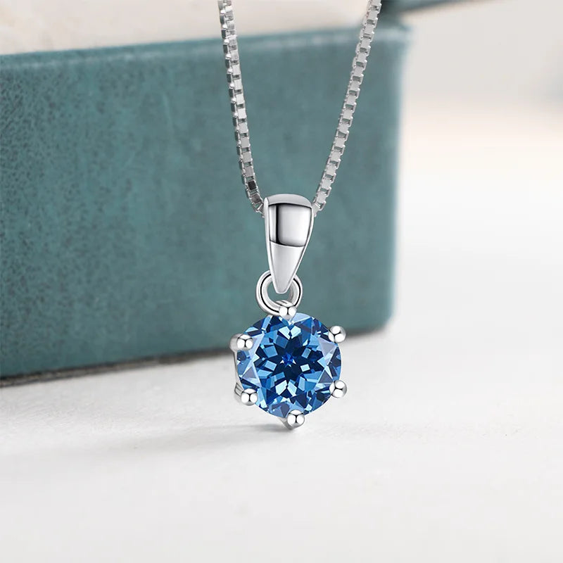 Certified Moissanite Pendant Necklace