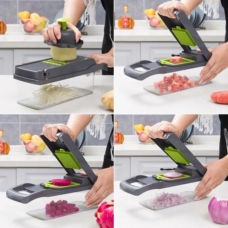 New 16 in 1 Multifunctional Vegetable Chopper