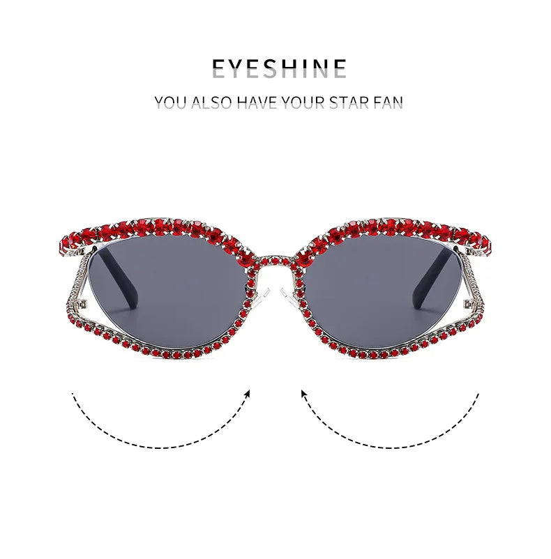 Luxury Fashion Rhinestone Shades