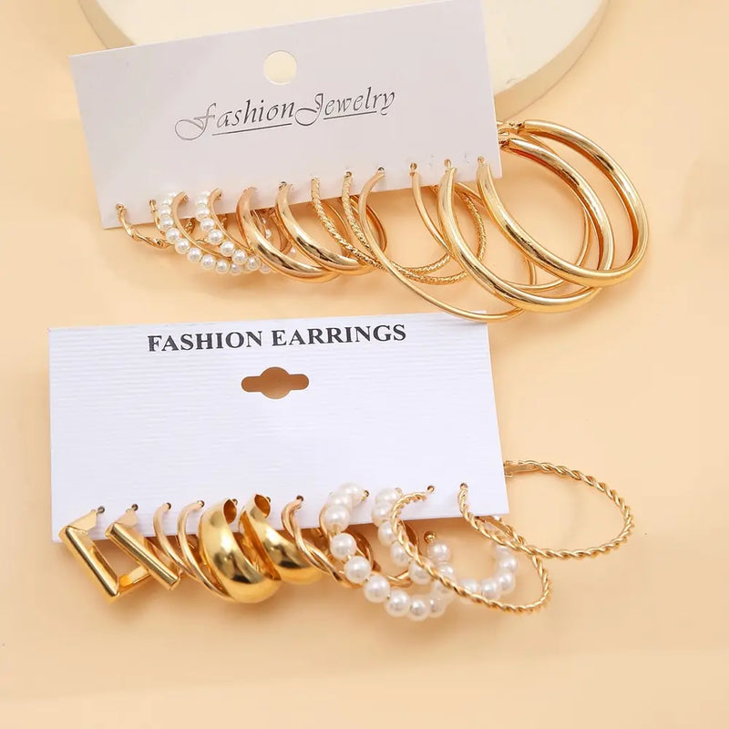 12 pair Earring Piece Sets