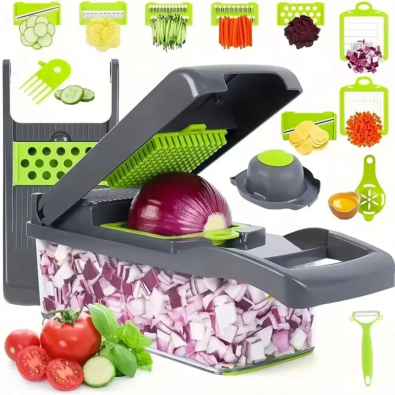 New 16 in 1 Multifunctional Vegetable Chopper